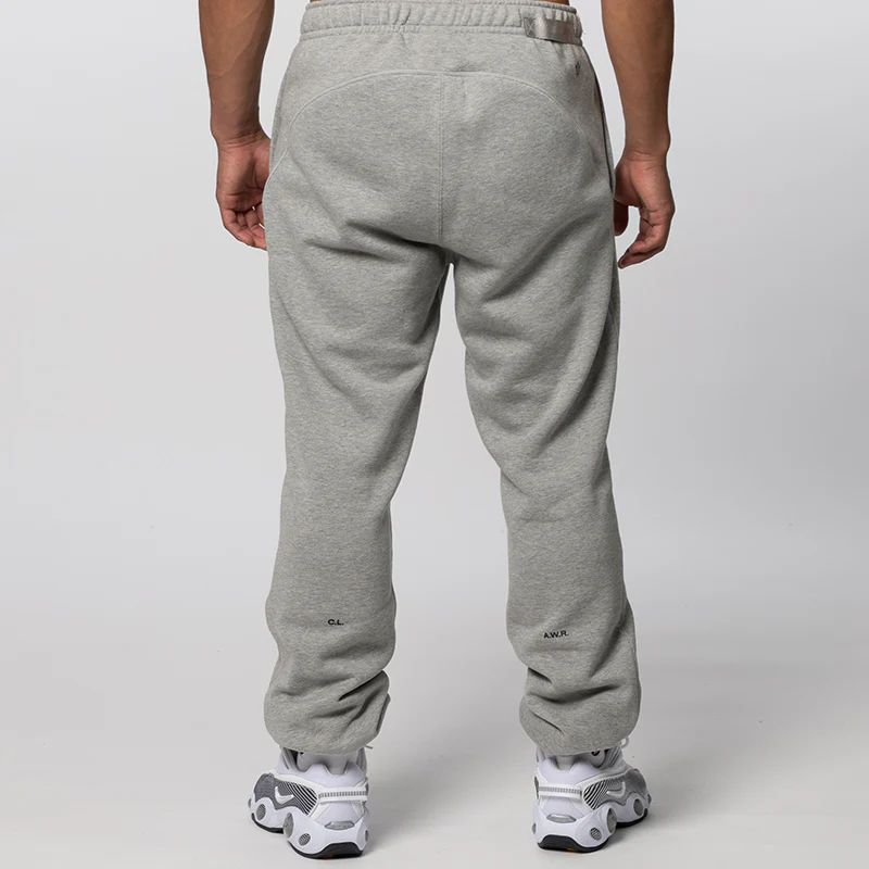 NOCTA Fleece CS Sweatpant - Dark Grey Heather/Black - Image 4