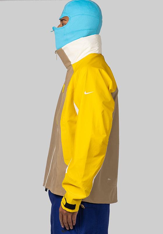 NOCTA X L'ART Balaclava Tech Hooded Jacket - Khaki/Vivid Sulfur - Image 3