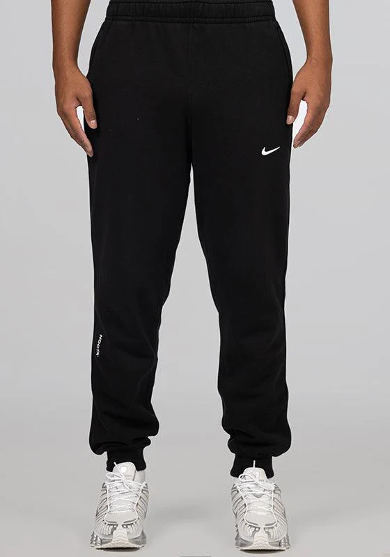 NOCTA NRG Fleece CS Pant - Black/White