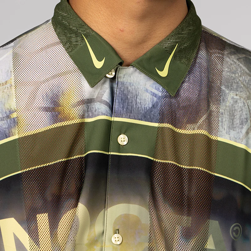 NOCTA Opal NRG Button Down Top - Pilgrim/Oil Green - Image 6