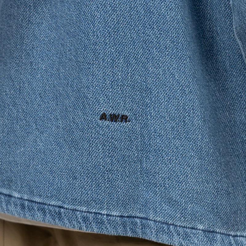 NOCTA Opal NRG Button Down Long Sleeve Denim - French Blue - Image 6