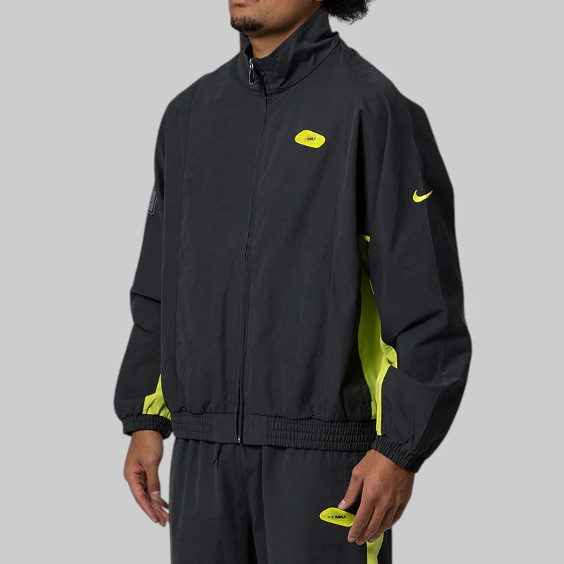 NRG Patta Track Jacket - Black/Cyber - Image 3