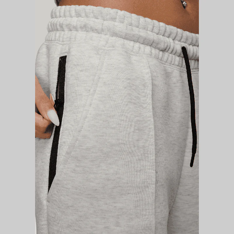 W Tech Fleece Mid-Rise Jogger - Light Grey - Image 3