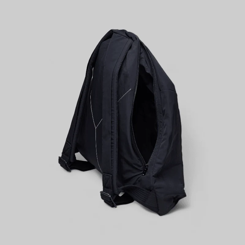Nylon Backpack - Black - Image 3