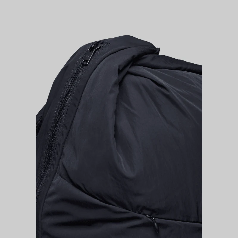 Nylon Backpack - Black - Image 4