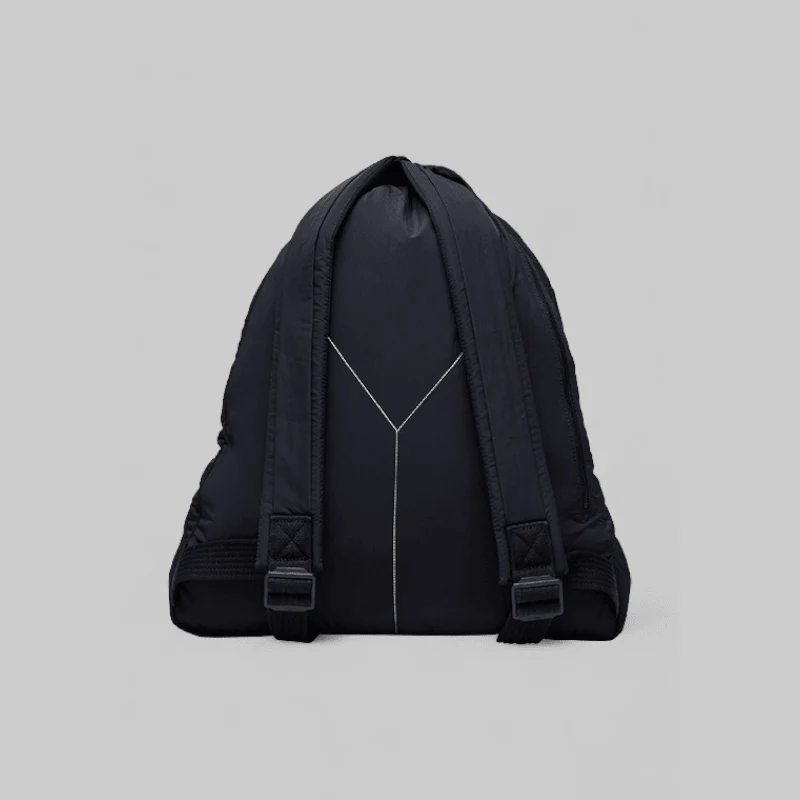Nylon Backpack - Black - Image 7