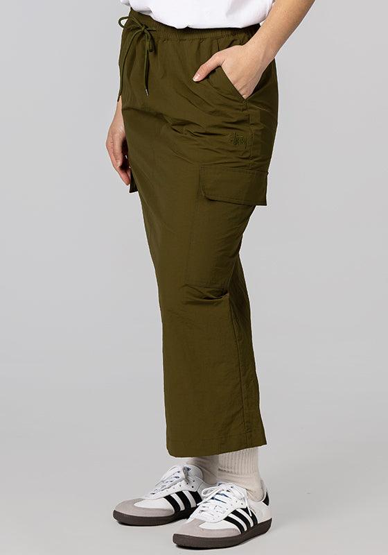Nylon Cargo Midi Skirt - Flight Green - Image 3
