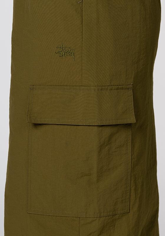 Nylon Cargo Midi Skirt - Flight Green - Image 7