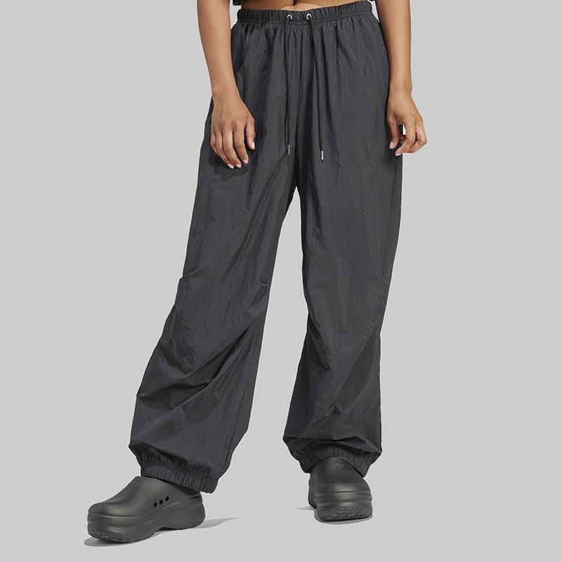 Nylon Parachute Pant - Black
