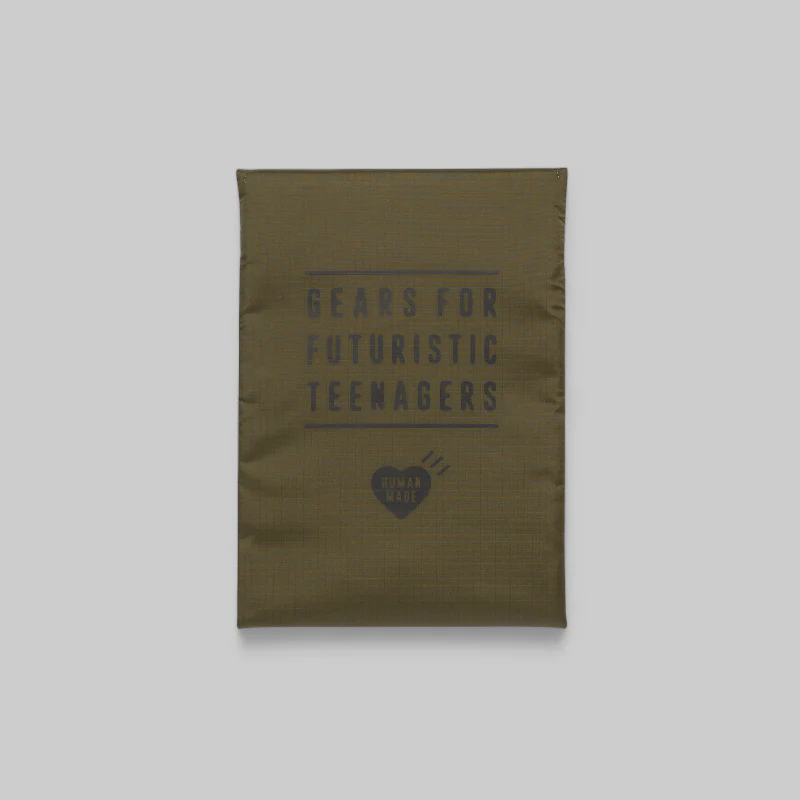 Nylon PC/Tablet Case 14 Inch - Olive Drab