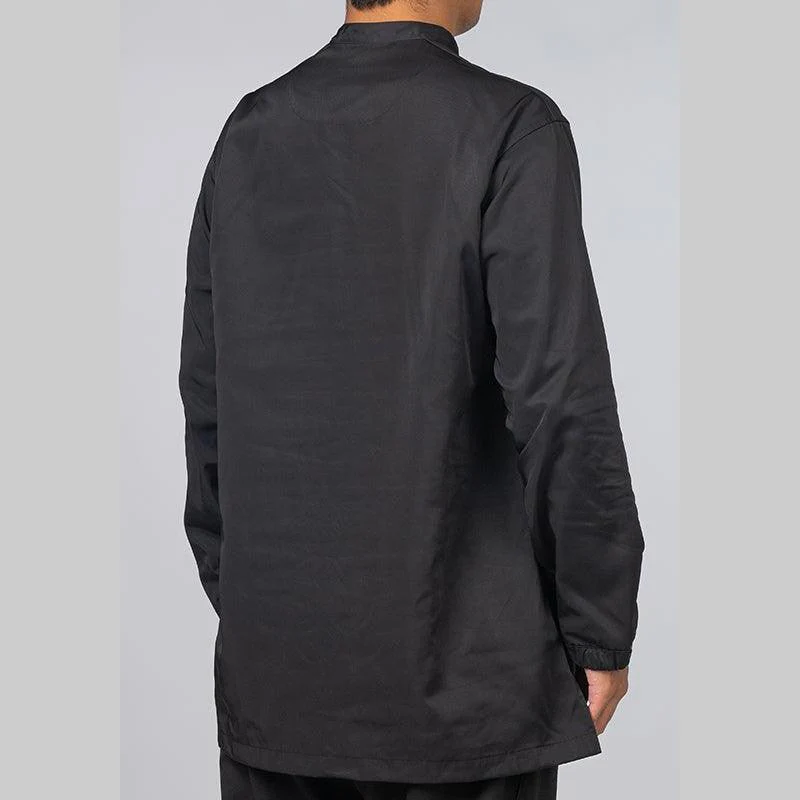 Nylon Twill Shirt - Black - Image 5