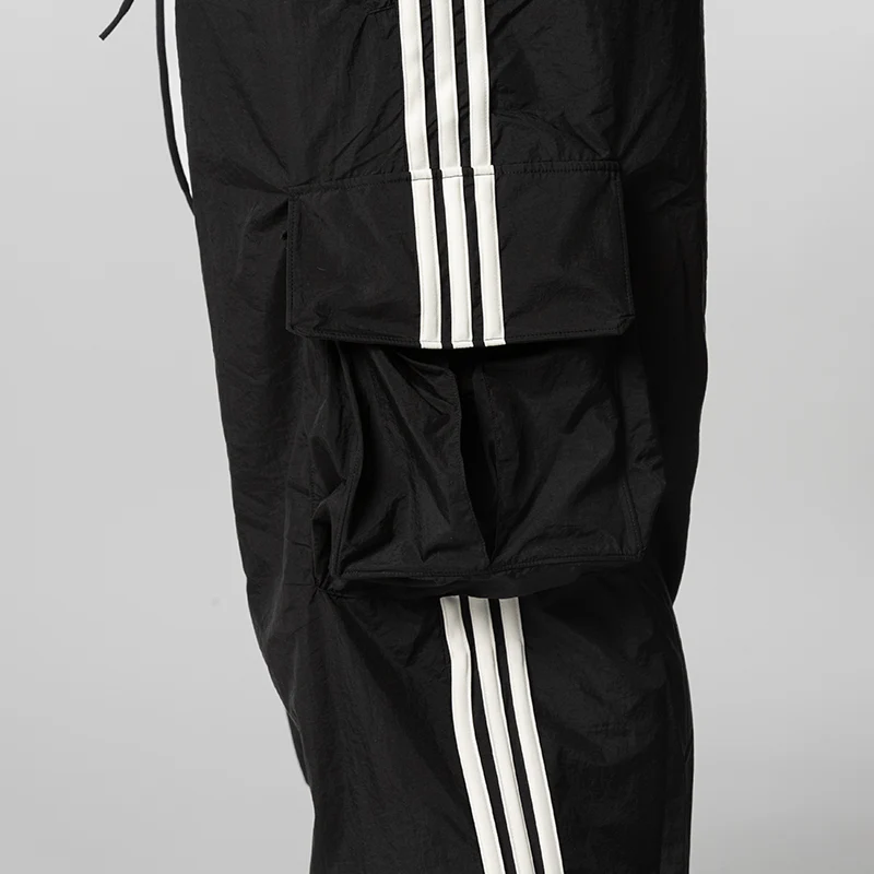 Nylon Wire 3-Stripe Cargo Pant - Black - Image 6