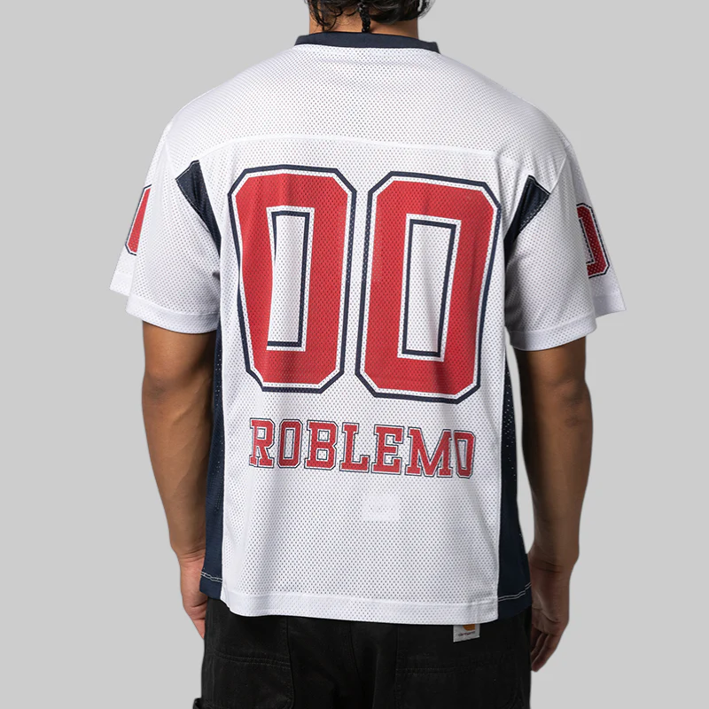 NYP Sports Poly Jersey - White - Image 2