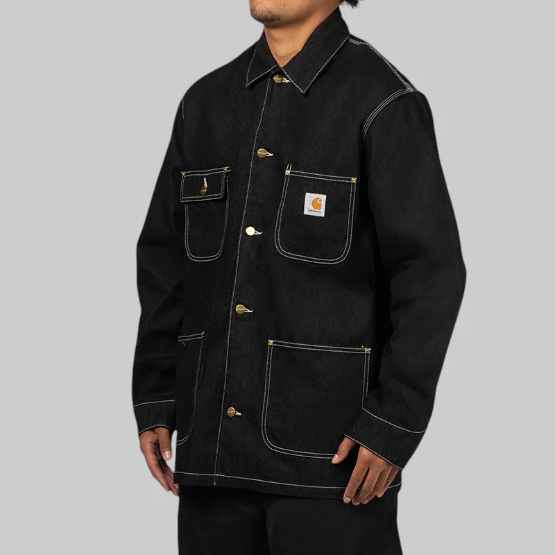 OG Chore Coat - Black One Wash - Image 2