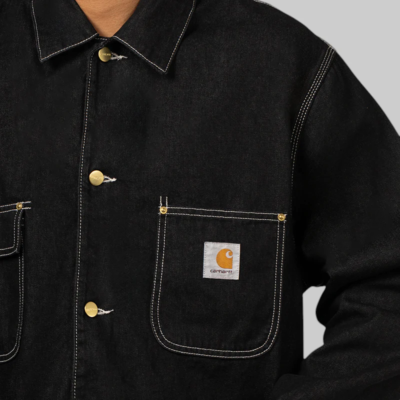 OG Chore Coat - Black One Wash - Image 4