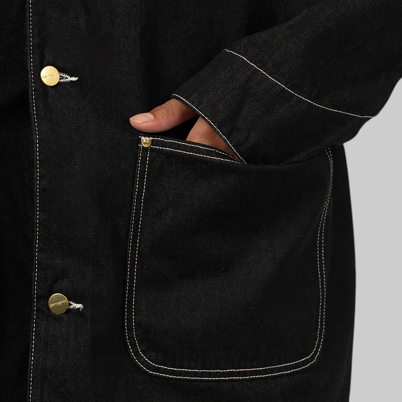 OG Chore Coat - Black One Wash - Image 5