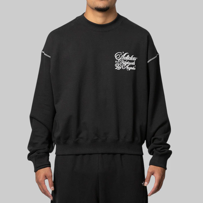 OG L.A. Santa Monica Crewneck - Black - Image 2