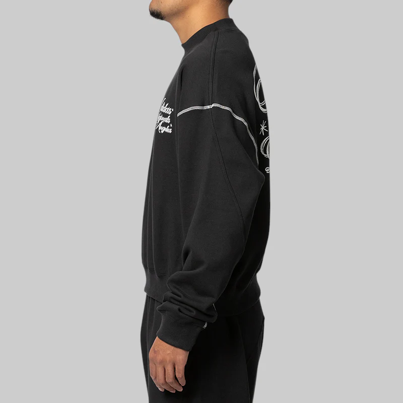 OG L.A. Santa Monica Crewneck - Black - Image 3