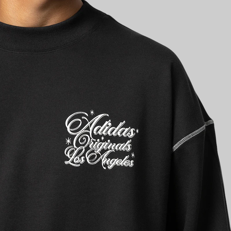 OG L.A. Santa Monica Crewneck - Black - Image 4