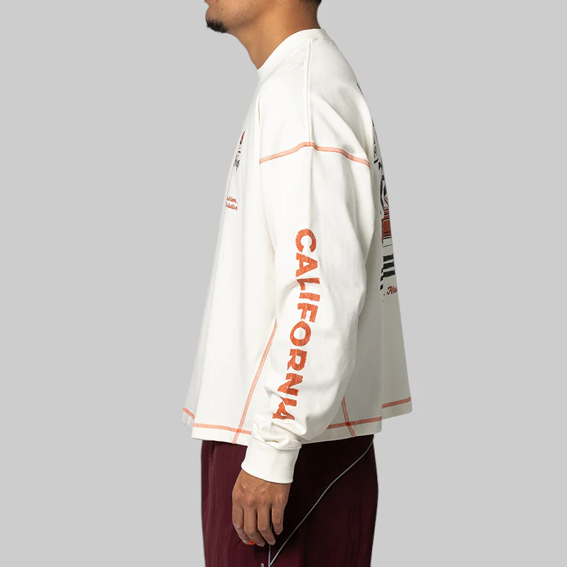 OG L.A. Wilshire Long Sleeve Shirt - Off White - Image 3