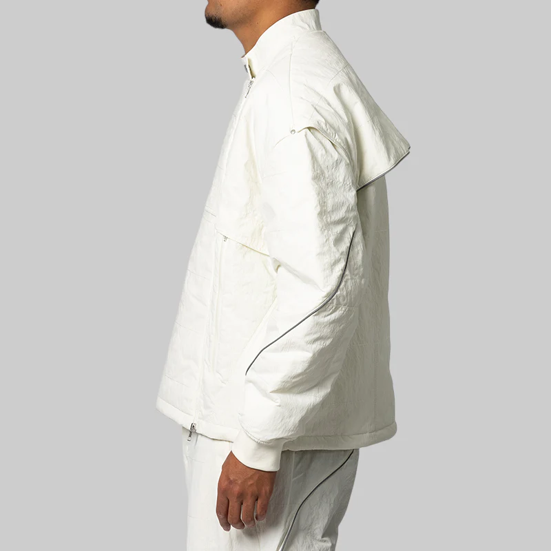 OG L.A. Motor Ave Racer Jacket - Off White - Image 3