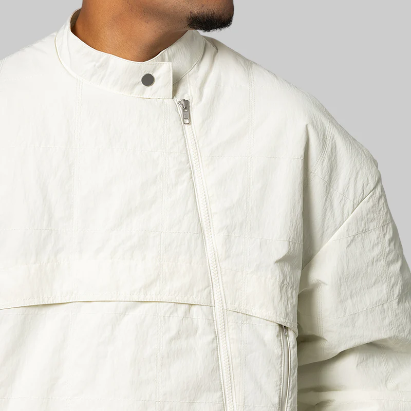 OG L.A. Motor Ave Racer Jacket - Off White - Image 7