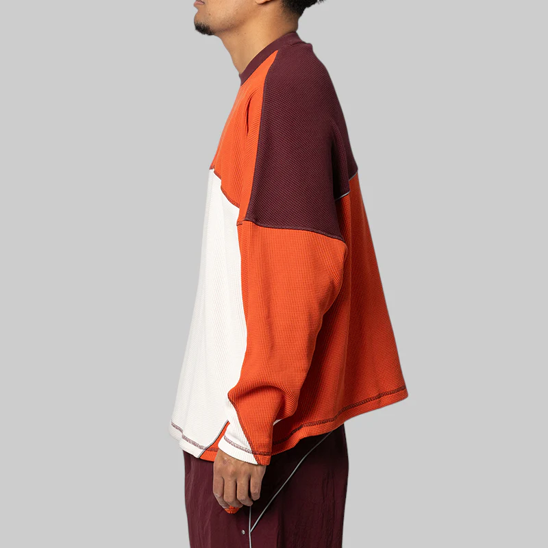 OG L.A. La Cienega Sports Long Sleeve - Off White/Red - Image 2