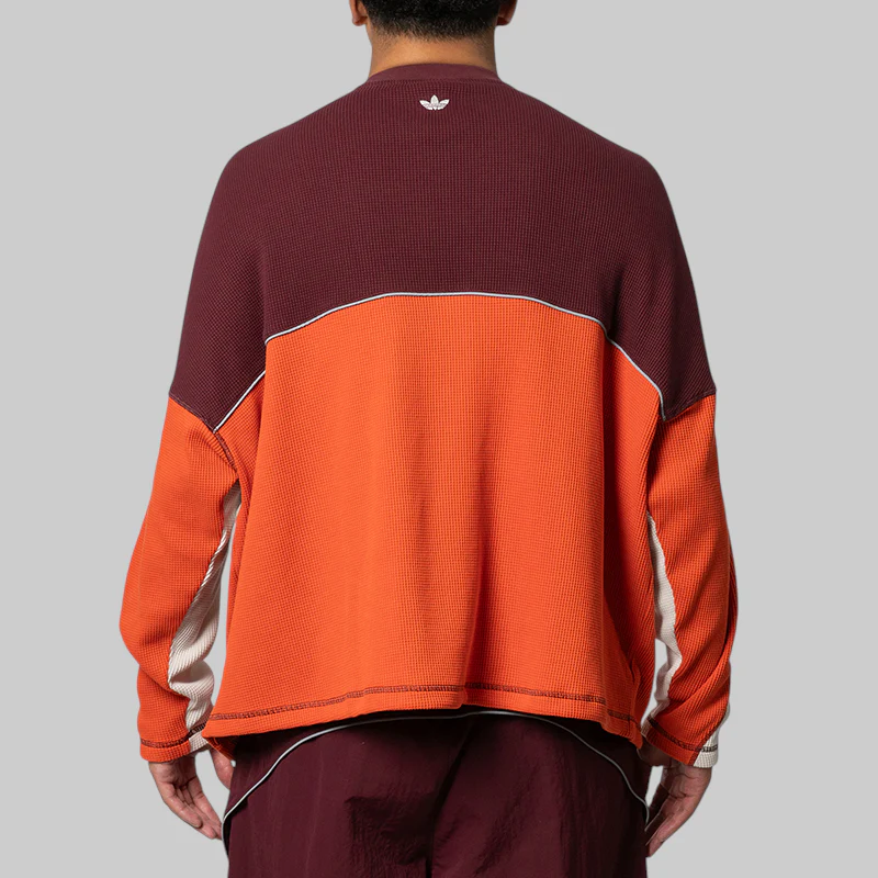 OG L.A. La Cienega Sports Long Sleeve - Off White/Red - Image 3