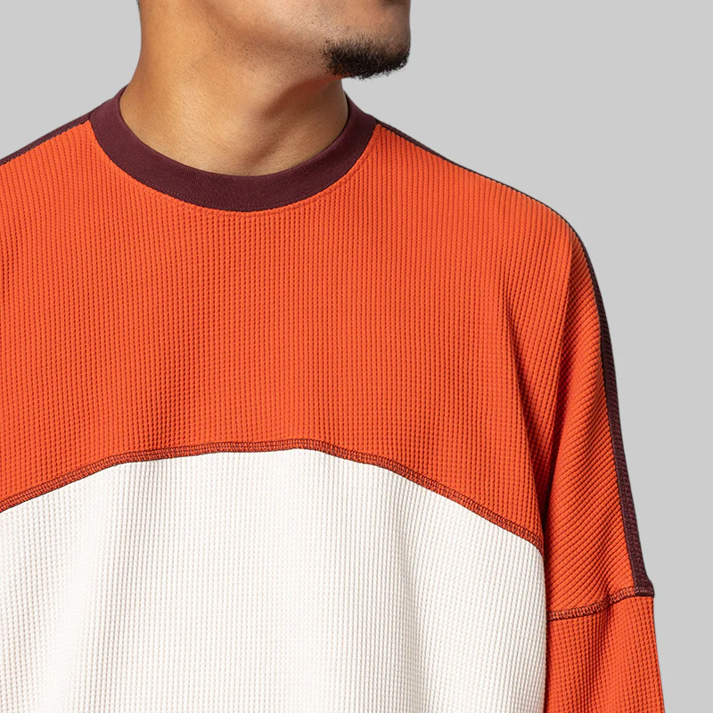 OG L.A. La Cienega Sports Long Sleeve - Off White/Red - Image 5
