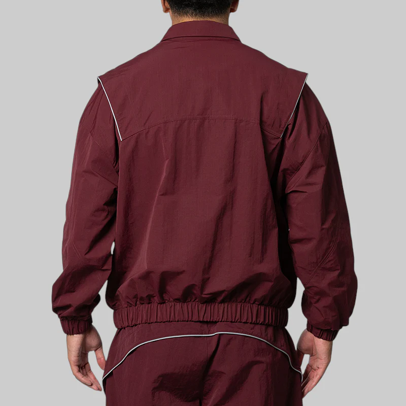 OG L.A. Venice Wind Jacket - Maroon - Image 4