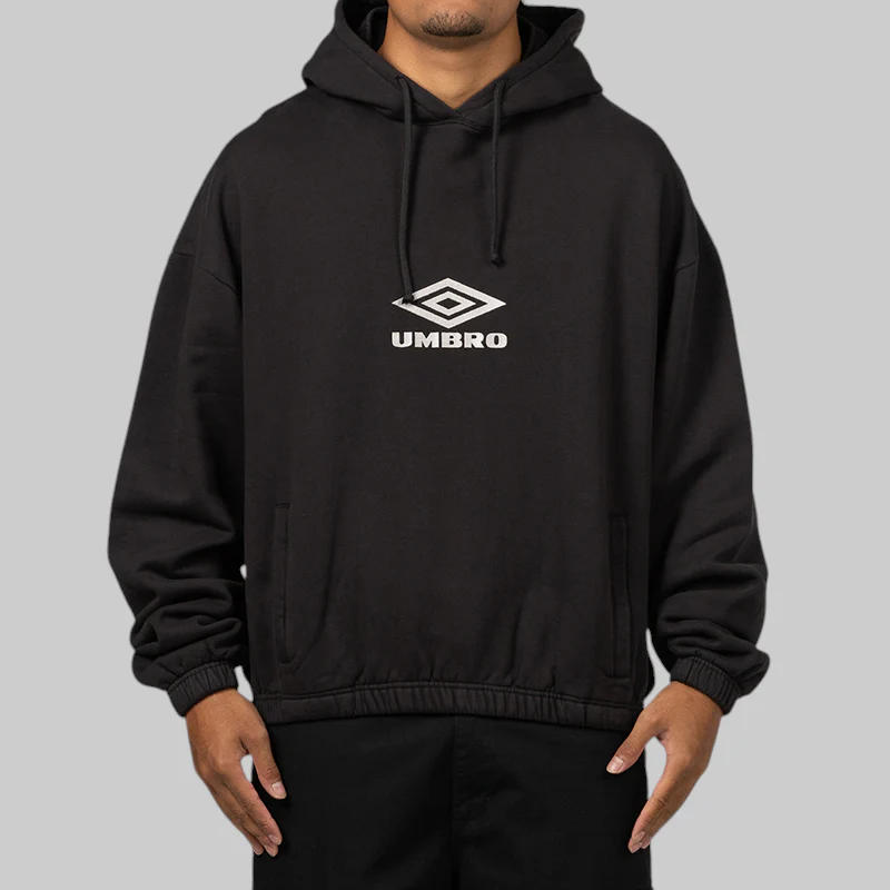 OG Logo Mask Hoodie - Washed Black - Image 2