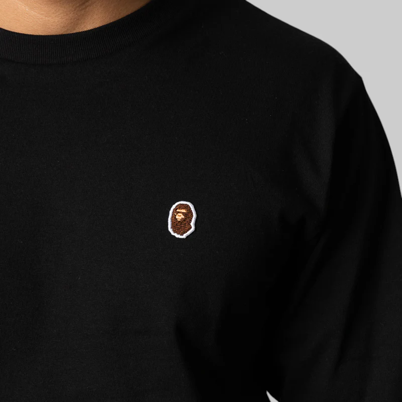 One Point Long Sleeve - Black - Image 4