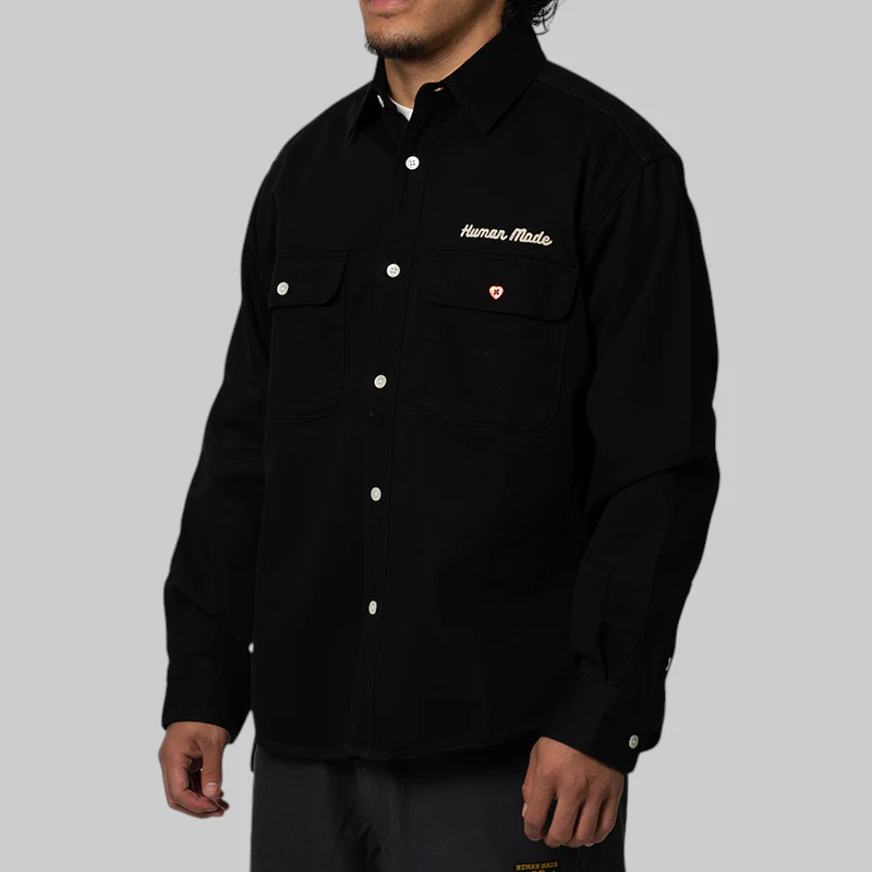 Oversized Shirt - Black - Image 2