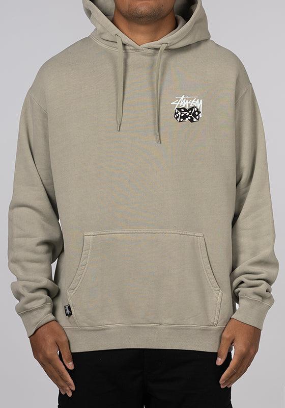 Pair Of Dice Fleece Hoodie - Pigment Olive - Image 2