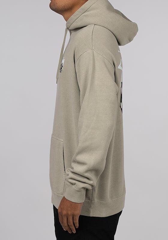 Pair Of Dice Fleece Hoodie - Pigment Olive - Image 4