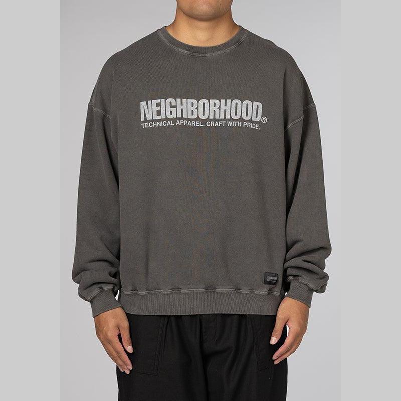 Pigment Dyed Sweatshirt - Black