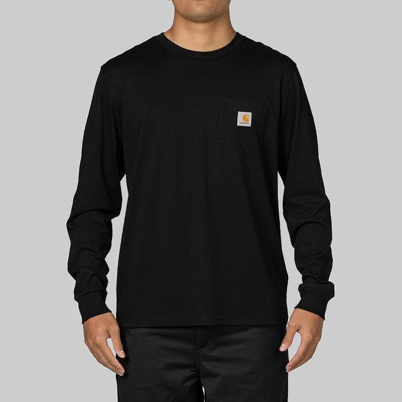 Pocket Long Sleeve - Black/Black