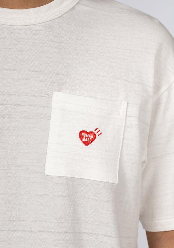 Pocket T-Shirt - White - Image 2