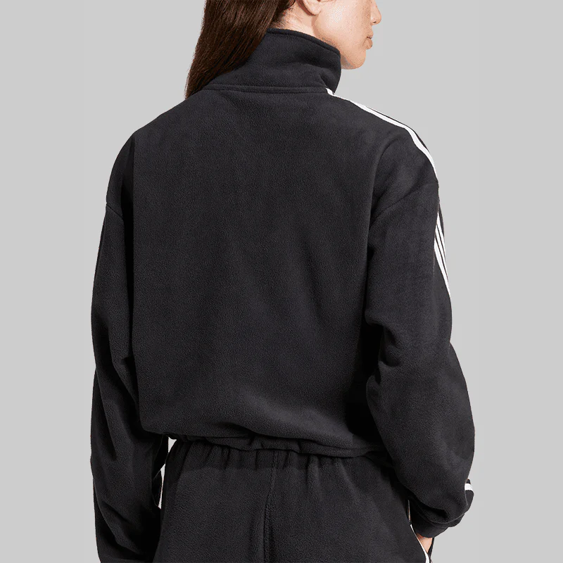 Polar Fleece Half Zip - Black - Image 2