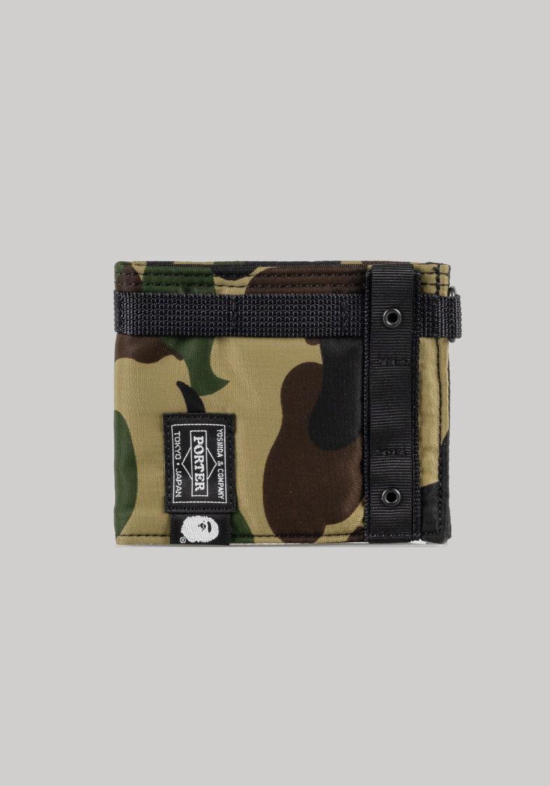 Porter 1st Camo Wallet - Green