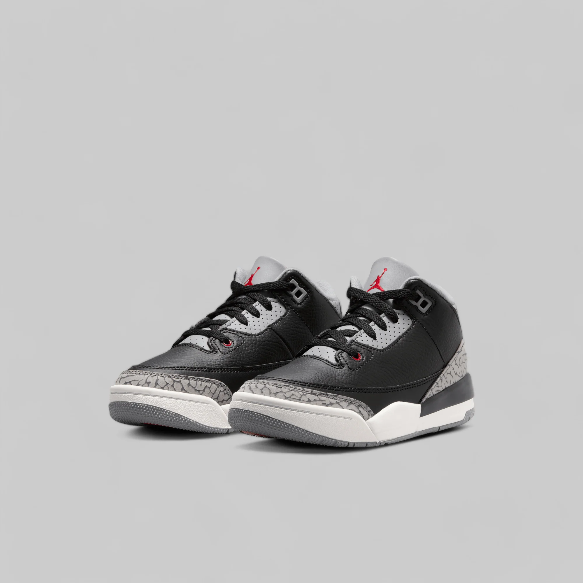 Air Jordan 3 Retro "Black Cement Reimagined" (Pre School) - Image 7