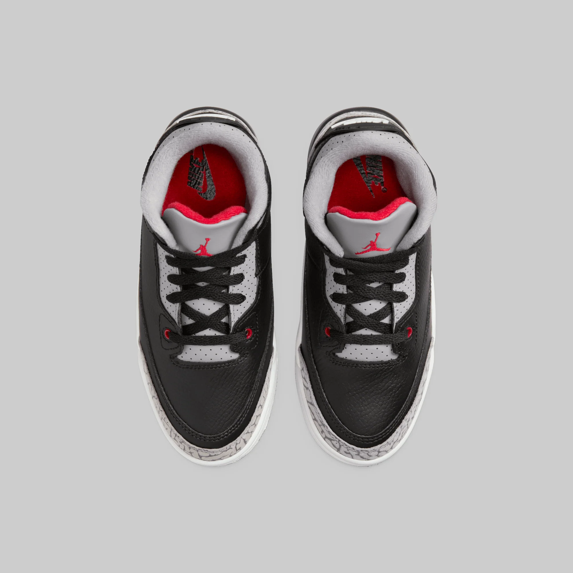 Air Jordan 3 Retro "Black Cement Reimagined" (Pre School) - Image 8