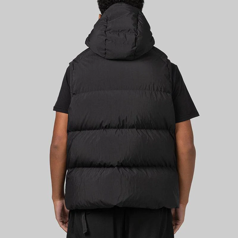 Puff Vest - Black - Image 3