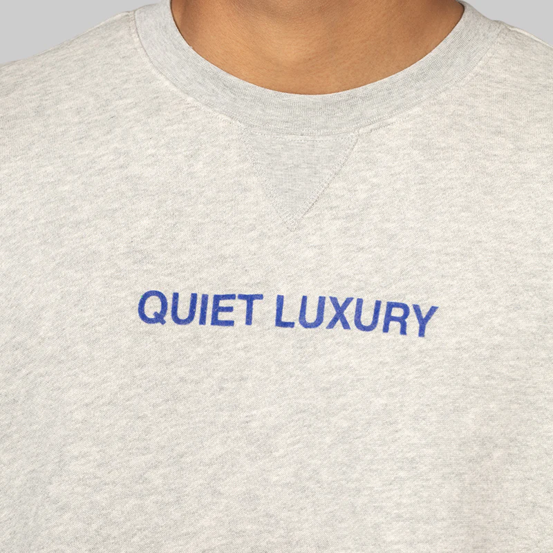 Quiet Luxury Crew - Ash - Image 5