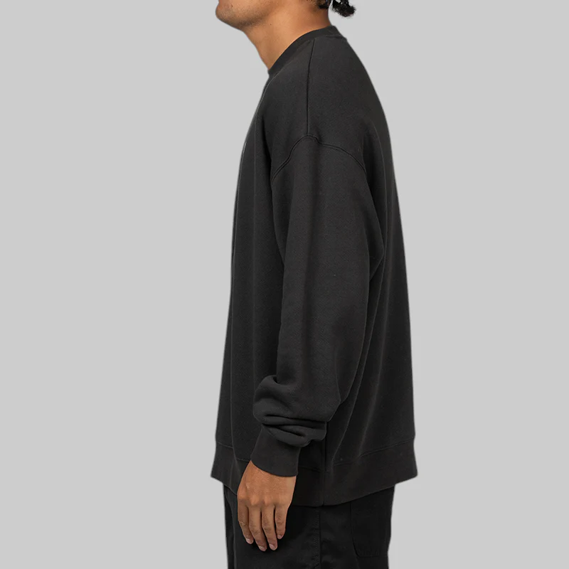Quiet Luxury Crew - Black - Image 3
