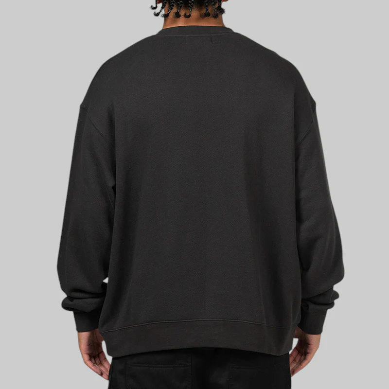 Quiet Luxury Crew - Black - Image 4