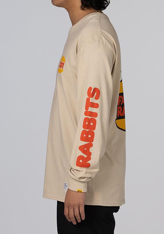 Rabbit Burger Long Sleeve - Beige - Image 4