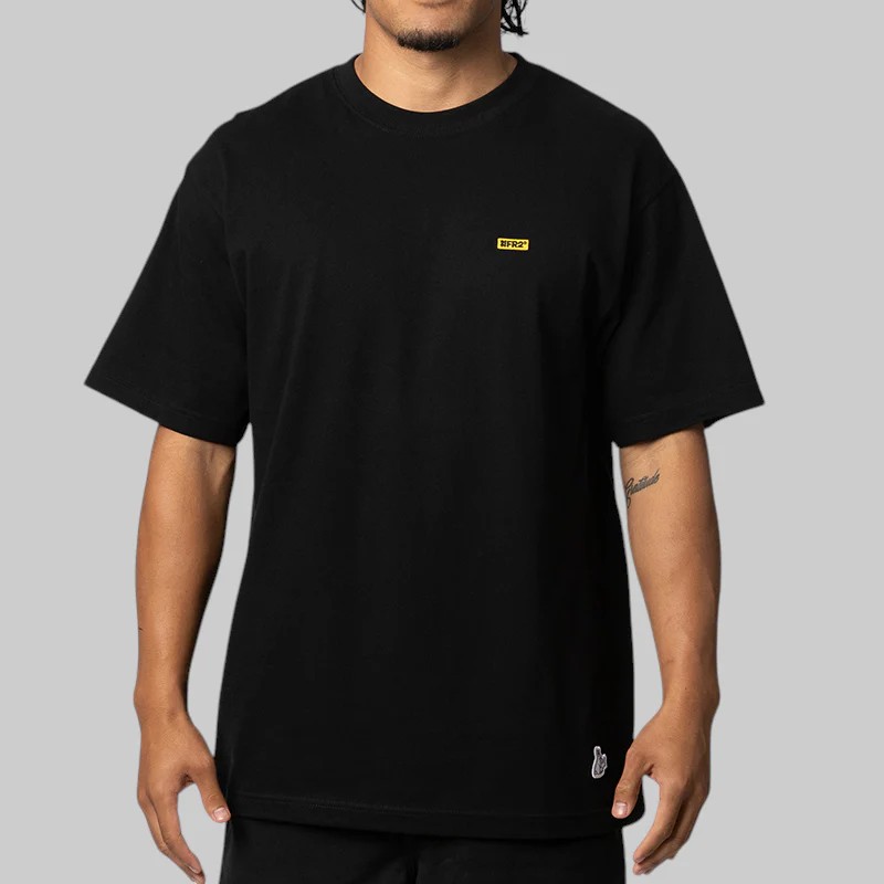 Rabbit Donut T-Shirt - Black - Image 2