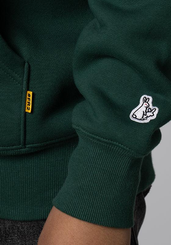 Rabbits Icon Hoodie - Green - Image 7
