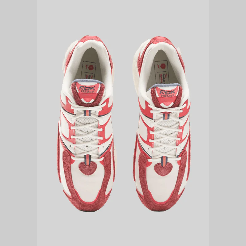 RBK Premier Trinity KFS - Vintage Chalk/Rugged Maroon - Image 4